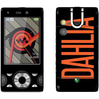   «Dahlia»   Sony Ericsson W995