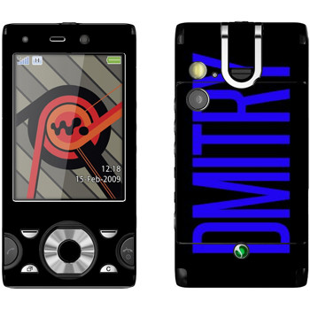   «Dmitry»   Sony Ericsson W995