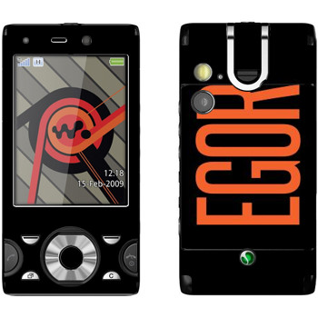   «Egor»   Sony Ericsson W995