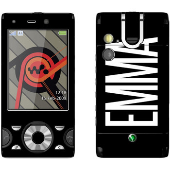   «Emma»   Sony Ericsson W995