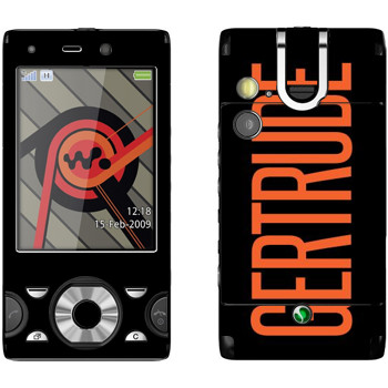   «Gertrude»   Sony Ericsson W995