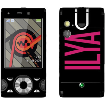   «Ilya»   Sony Ericsson W995