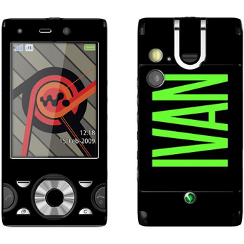   «Ivan»   Sony Ericsson W995