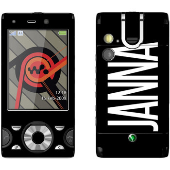   «Janna»   Sony Ericsson W995