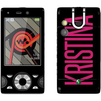   «Kristina»   Sony Ericsson W995