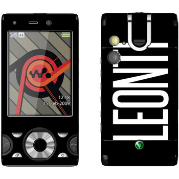   «Leonti»   Sony Ericsson W995