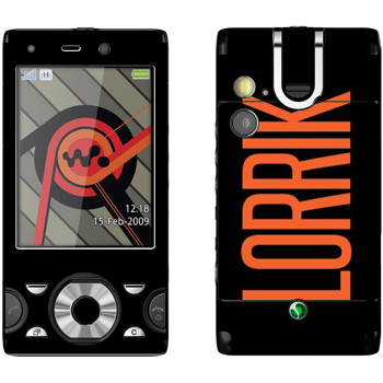   «Lorrik»   Sony Ericsson W995