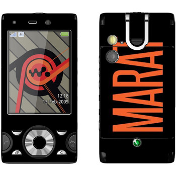   «Marat»   Sony Ericsson W995