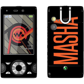   «Masha»   Sony Ericsson W995