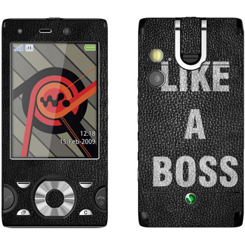  « Like A Boss»   Sony Ericsson W995