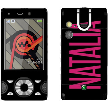   «Natalia»   Sony Ericsson W995