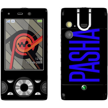   «Pasha»   Sony Ericsson W995