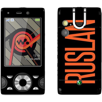   «Ruslan»   Sony Ericsson W995