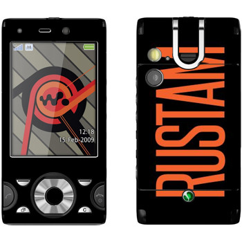   «Rustam»   Sony Ericsson W995