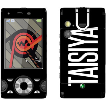   «Taisiya»   Sony Ericsson W995