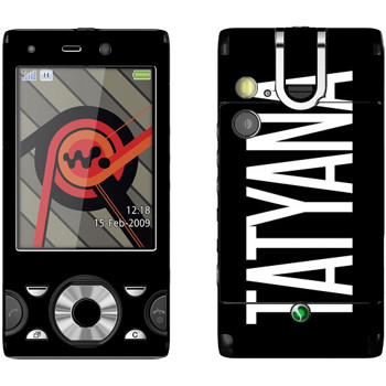   «Tatyana»   Sony Ericsson W995