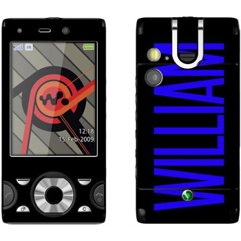   «William»   Sony Ericsson W995