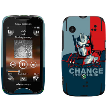   « : Change into a truck»   Sony Ericsson WT13i Mix Walkman