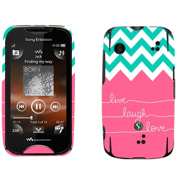   «Live Laugh Love»   Sony Ericsson WT13i Mix Walkman