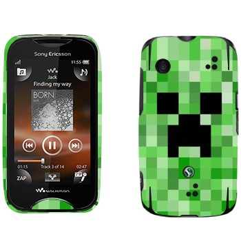   «Creeper face - Minecraft»   Sony Ericsson WT13i Mix Walkman