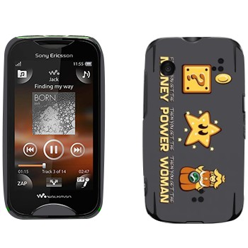   «Super Mario : Money, power, woman»   Sony Ericsson WT13i Mix Walkman