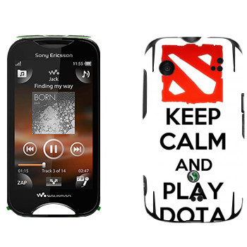   «Keep calm and Play DOTA»   Sony Ericsson WT13i Mix Walkman