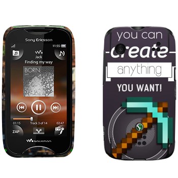   «  Minecraft»   Sony Ericsson WT13i Mix Walkman