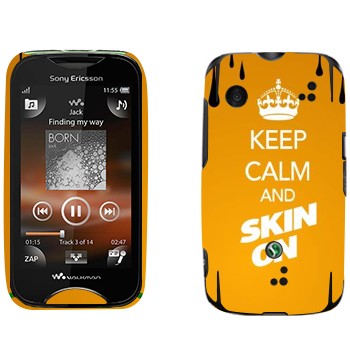   «Keep calm and Skinon»   Sony Ericsson WT13i Mix Walkman