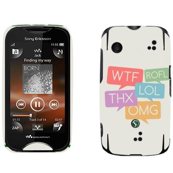   «WTF, ROFL, THX, LOL, OMG»   Sony Ericsson WT13i Mix Walkman