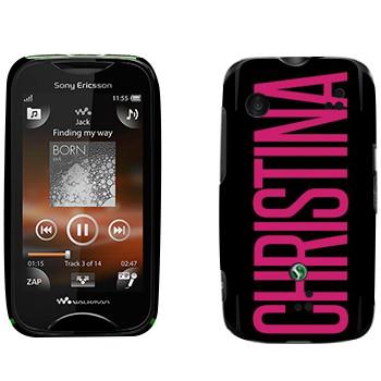   «Christina»   Sony Ericsson WT13i Mix Walkman