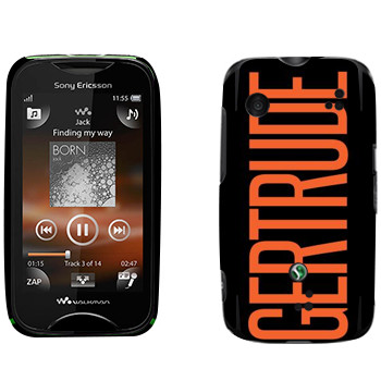   «Gertrude»   Sony Ericsson WT13i Mix Walkman