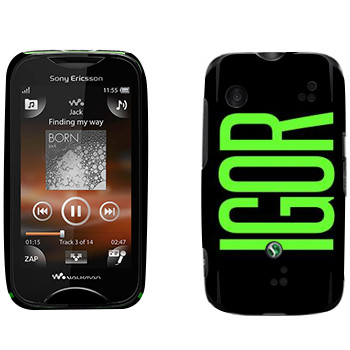   «Igor»   Sony Ericsson WT13i Mix Walkman