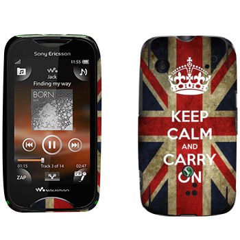   «Keep calm and carry on»   Sony Ericsson WT13i Mix Walkman