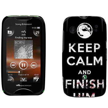   «Keep calm and Finish him Mortal Kombat»   Sony Ericsson WT13i Mix Walkman
