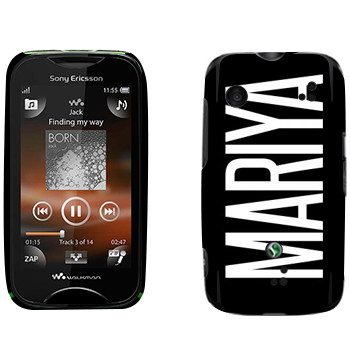   «Mariya»   Sony Ericsson WT13i Mix Walkman