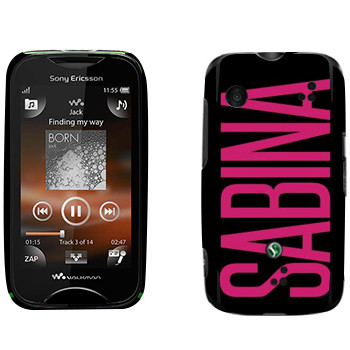   «Sabina»   Sony Ericsson WT13i Mix Walkman
