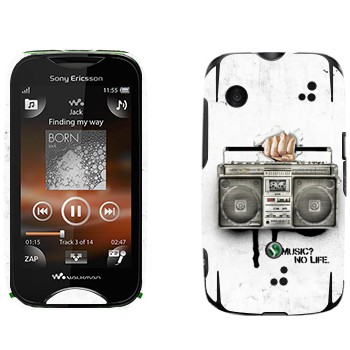   « - No music? No life.»   Sony Ericsson WT13i Mix Walkman
