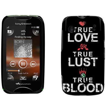   «True Love - True Lust - True Blood»   Sony Ericsson WT13i Mix Walkman