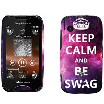   «Keep Calm and be SWAG»   Sony Ericsson WT13i Mix Walkman