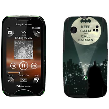   «Keep calm and call Batman»   Sony Ericsson WT13i Mix Walkman