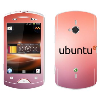   «Ubuntu»   Sony Ericsson WT19i Live With Walkman