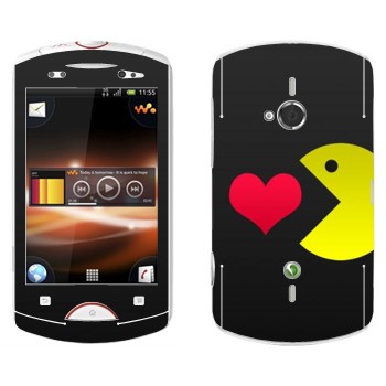   «I love Pacman»   Sony Ericsson WT19i Live With Walkman