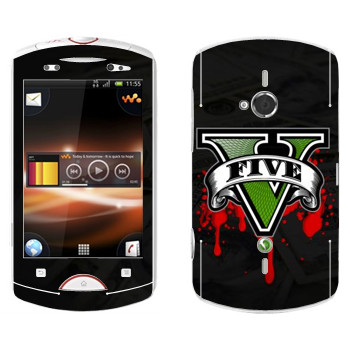   «GTA 5 - logo blood»   Sony Ericsson WT19i Live With Walkman