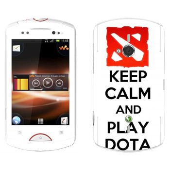   «Keep calm and Play DOTA»   Sony Ericsson WT19i Live With Walkman
