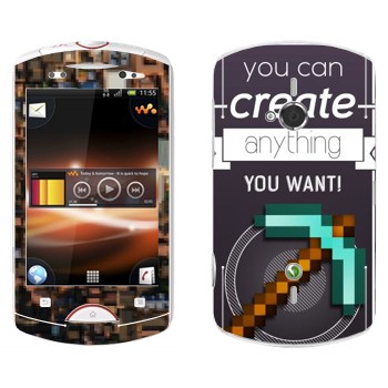   «  Minecraft»   Sony Ericsson WT19i Live With Walkman