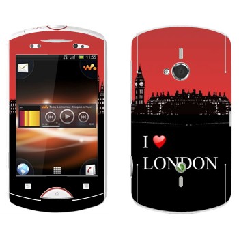   «I love London»   Sony Ericsson WT19i Live With Walkman