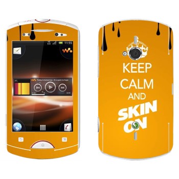   «Keep calm and Skinon»   Sony Ericsson WT19i Live With Walkman
