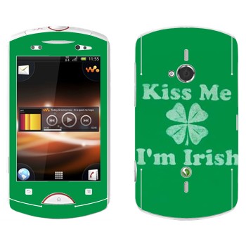   «Kiss me - I'm Irish»   Sony Ericsson WT19i Live With Walkman