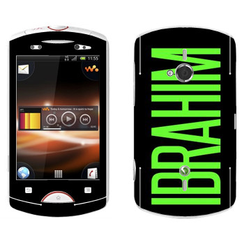   «Ibrahim»   Sony Ericsson WT19i Live With Walkman