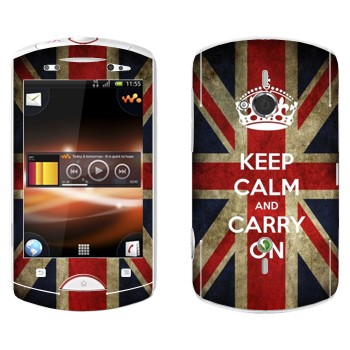   «Keep calm and carry on»   Sony Ericsson WT19i Live With Walkman